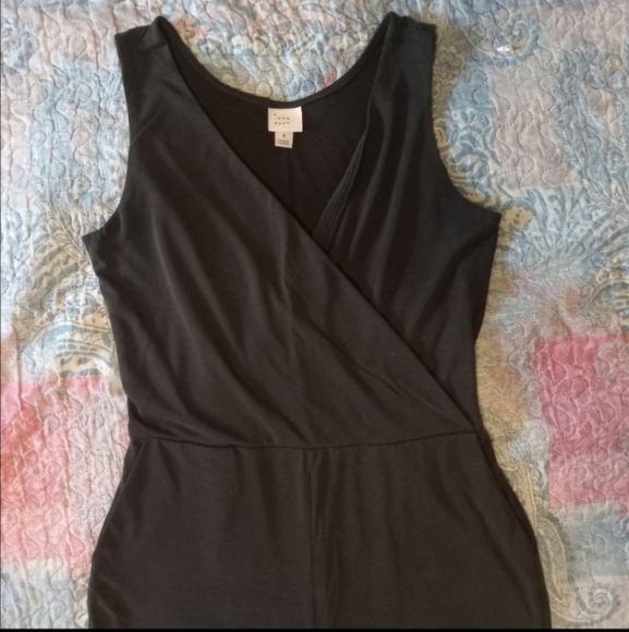 3/$30 A New Day Gray Sleeveless Jumpsuit - Picture 6 of 9
